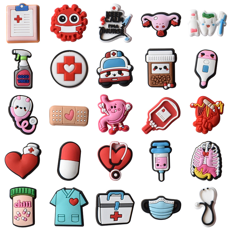 Women'S Accessories For Crocs - Nursing Shoe Charms for Crocs Accessories