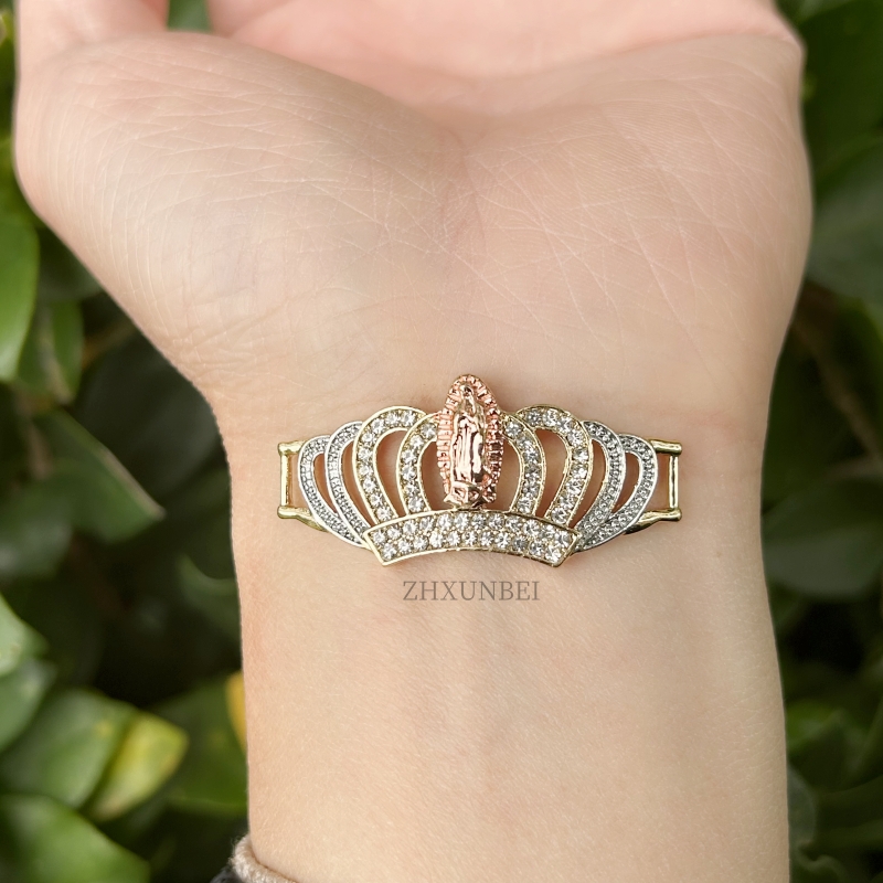 Cute Virgencita Bracelet Charm - Women Juda Accessories ulasan dan harga