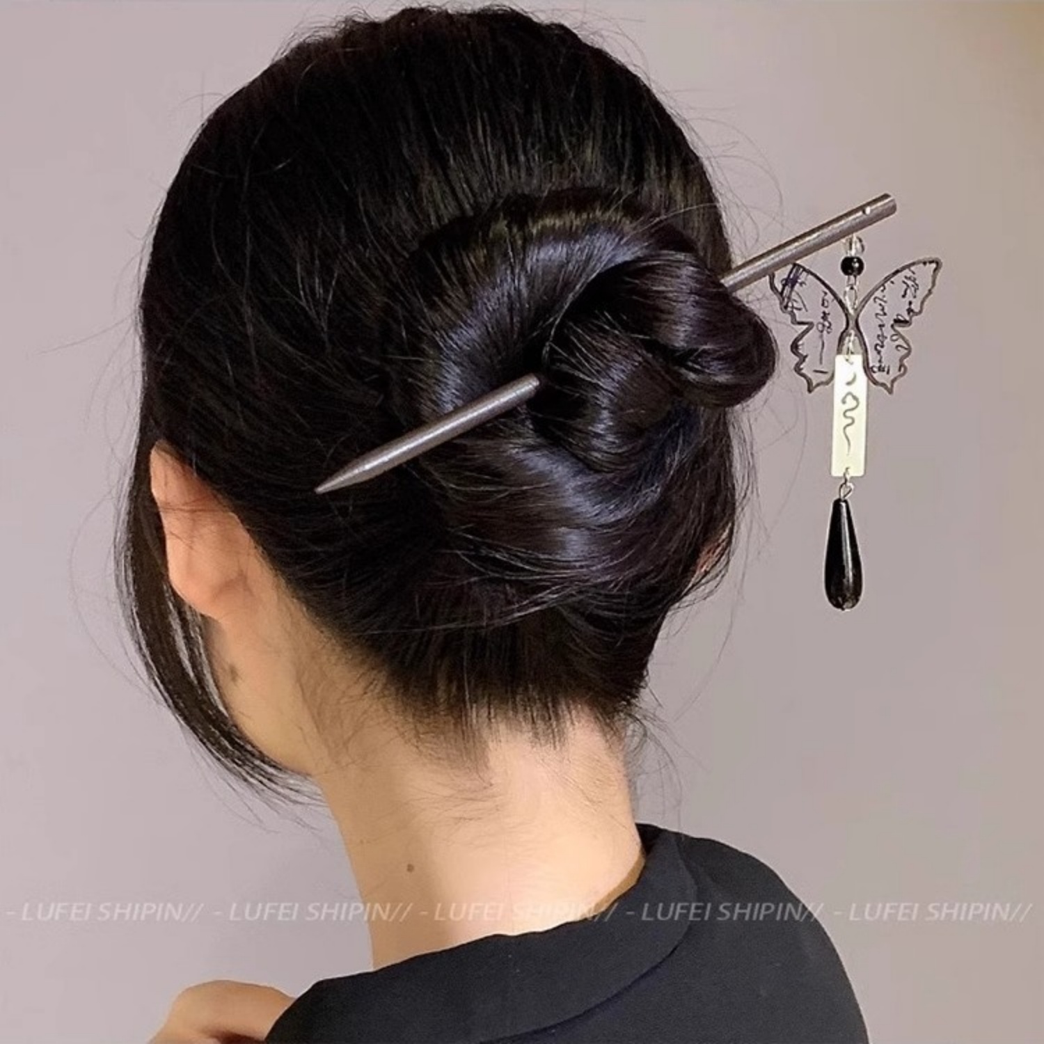 Light Luxury Wooden Tassel Hai - Women Accessories Shop ulasan dan harga