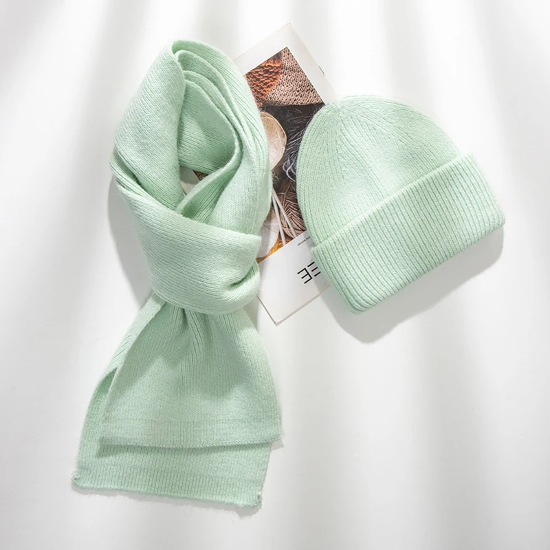 Angora Hat Scarf Set Winter Wo - Women'S Accessories Go Outdoors ulasan dan harga