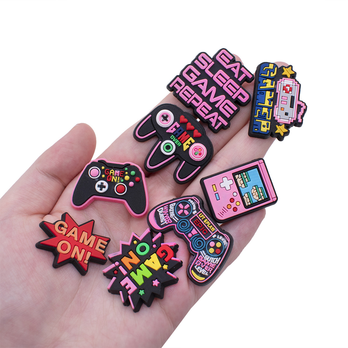 Game Shoe Charms for Crocs Acc - Women'S Accessories For Crocs ulasan dan harga