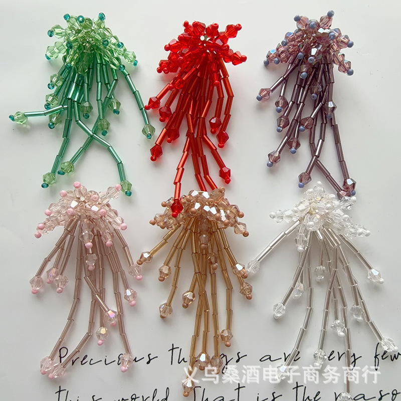Crystal Tassel Finished Beaded - Women'S Accessories For Crocs ulasan dan harga