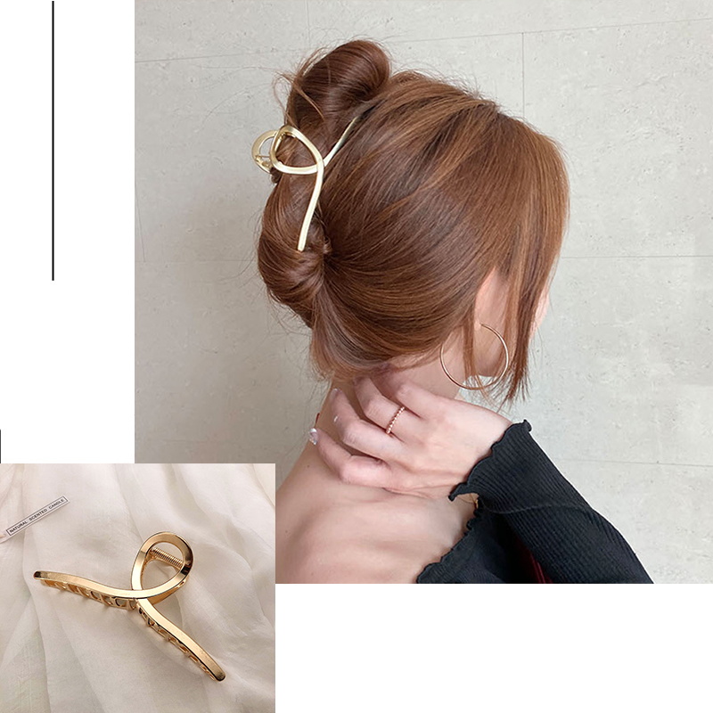 Fashion Metal Hair Claw For Wo - Women'S Korean Accessories ulasan dan harga