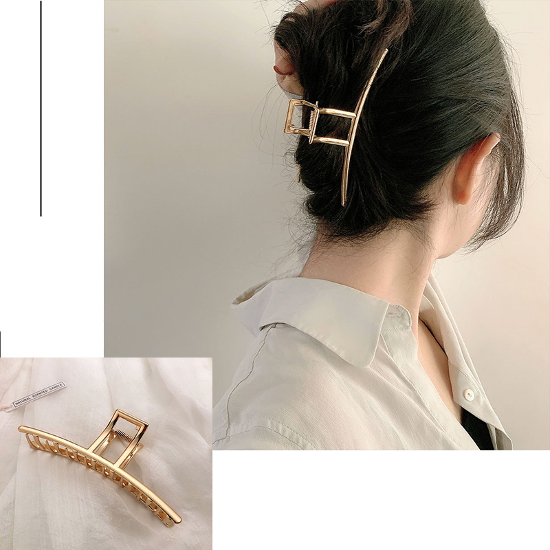 Fashion Metal Hair Claw For Wo - Women'S Korean Accessories ulasan dan harga