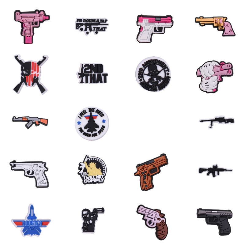 Gun Shoe Charms for Crocs Sand - Women'S Accessories For Crocs ulasan dan harga