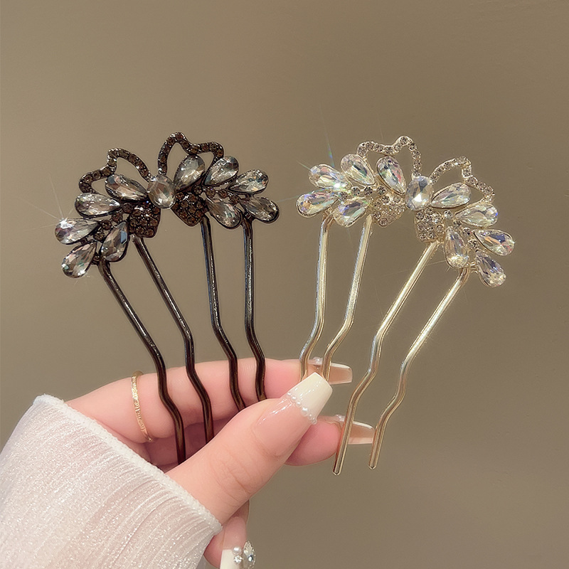 Fashion Rhinestones U-Shaped H - Women Accessories Shop ulasan dan harga