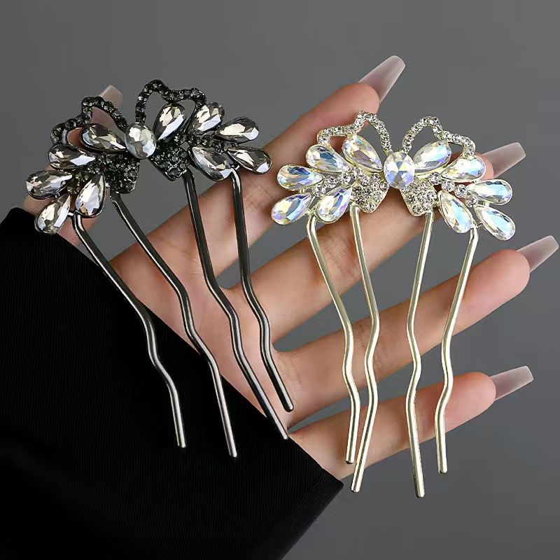 Fashion Rhinestones U-Shaped H - Women Accessories Shop ulasan dan harga