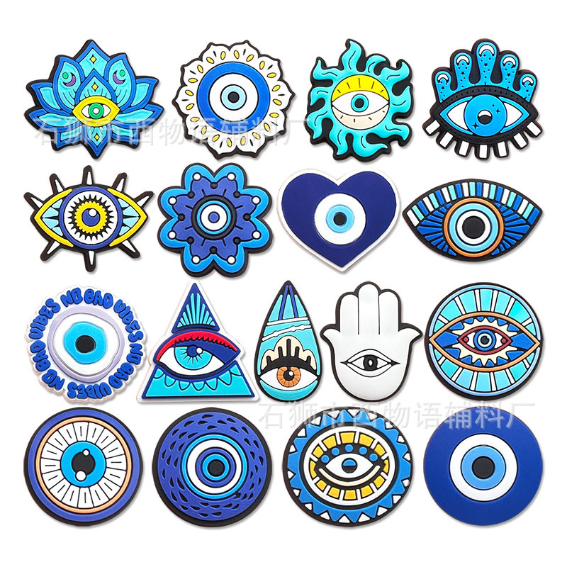 Eyeball Shoe Charms for Crocs  - Women'S Accessories For Crocs ulasan dan harga