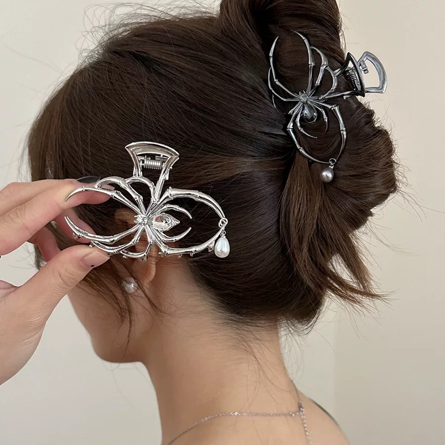 2025 Halloween Black Spider Ha - Women Accessories Business ulasan dan harga