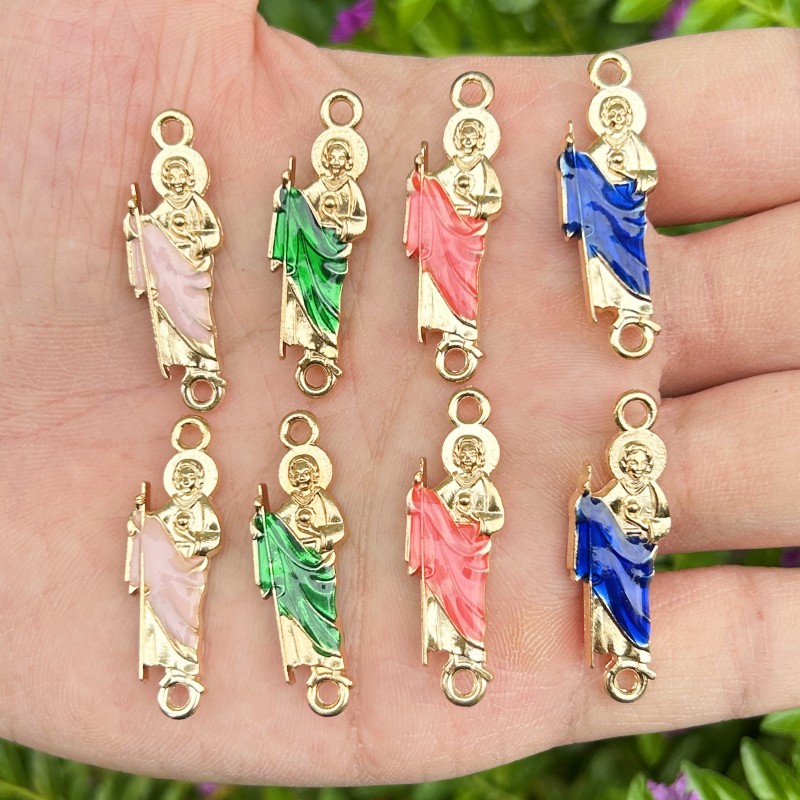 10PCS Green Saint Jude Bracele - Women Juda Accessories ulasan dan harga