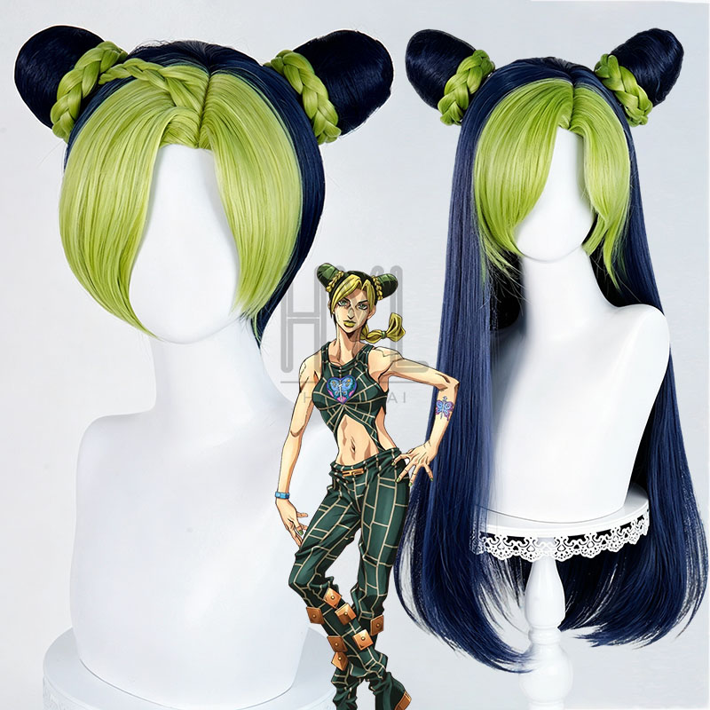 Anime JOJO Jolyne Cujoh Cospla - Women'S Yellow Accessories ulasan dan harga