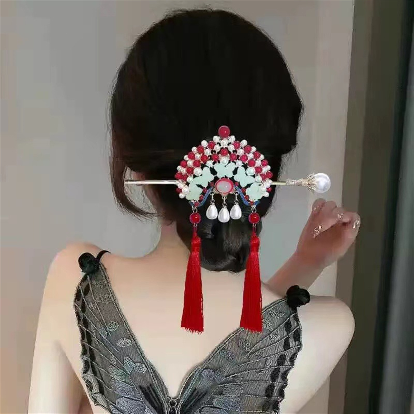 Ethnic Style Hairpin For Women - Women Accessories Shop ulasan dan harga