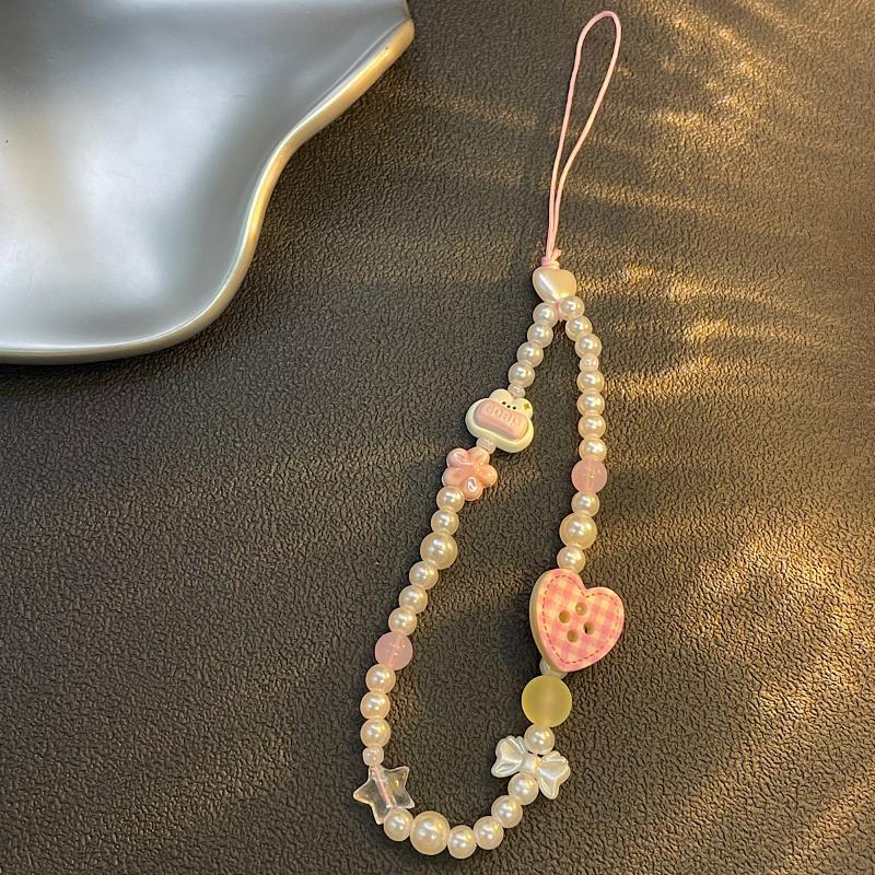 Cute Korean Pink Button 3D Bea - Women'S Korean Accessories ulasan dan harga
