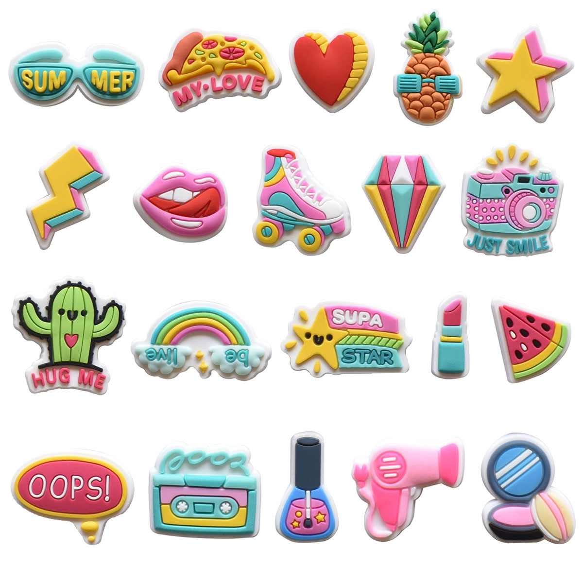 Hot Sales 1Pcs Cute Makeup Sho - Women'S Accessories For Crocs ulasan dan harga