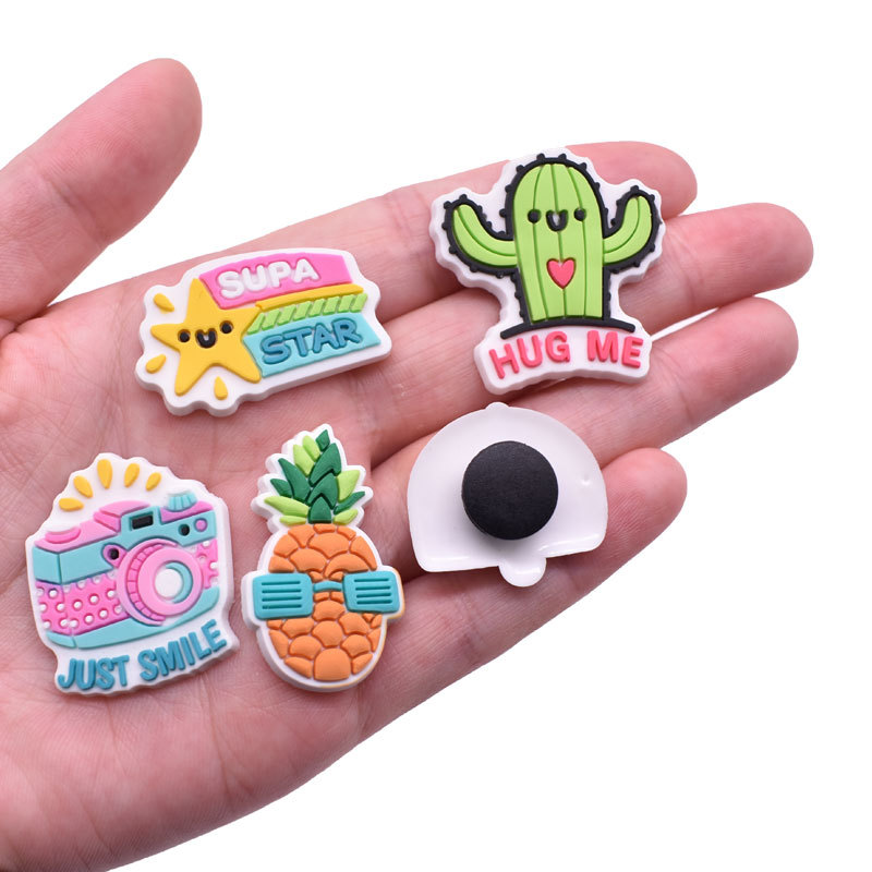 Hot Sales 1Pcs Cute Makeup Sho - Women'S Accessories For Crocs ulasan dan harga