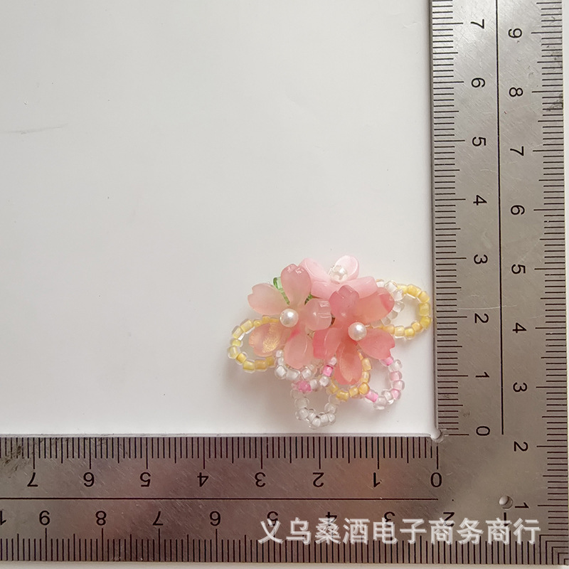 Upgraded 3D Beaded Begonia Flo - Women'S Accessories For Crocs ulasan dan harga