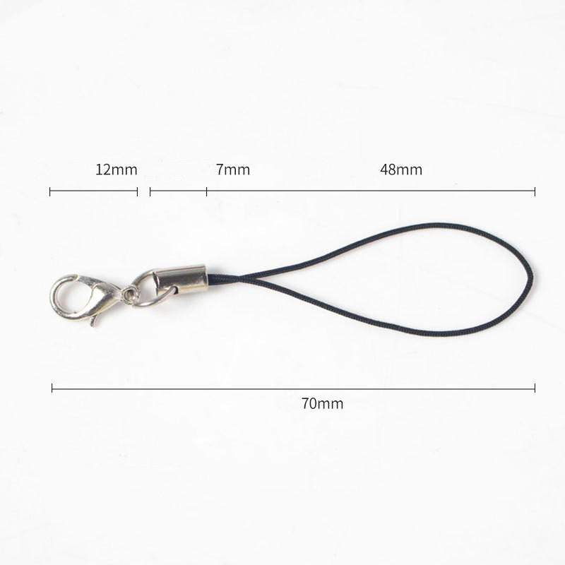50/100Pcs Black White Strap Ch - Women'S Key Accessories ulasan dan harga