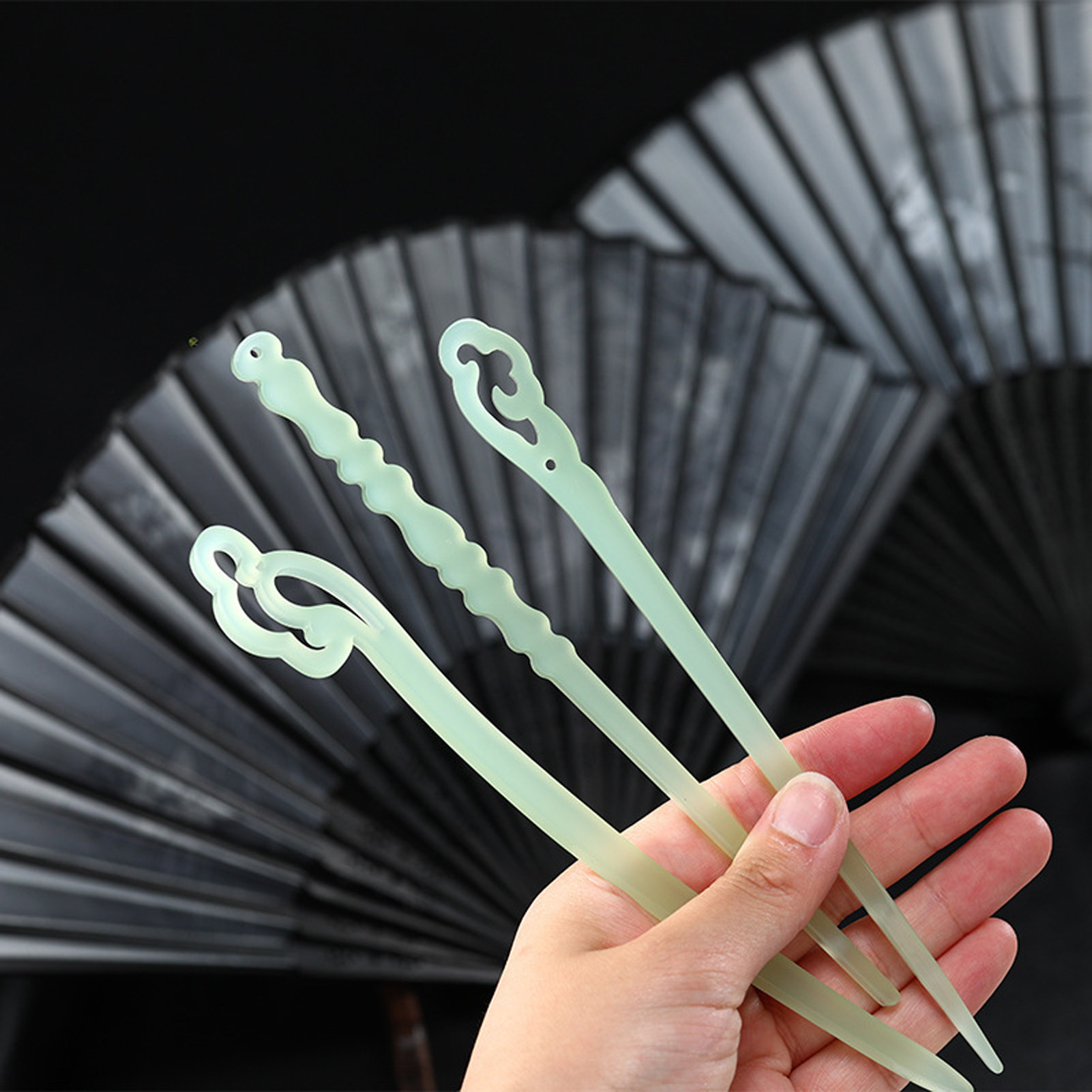Vintage French Hair Stick Acet - Women Accessories Holder ulasan dan harga