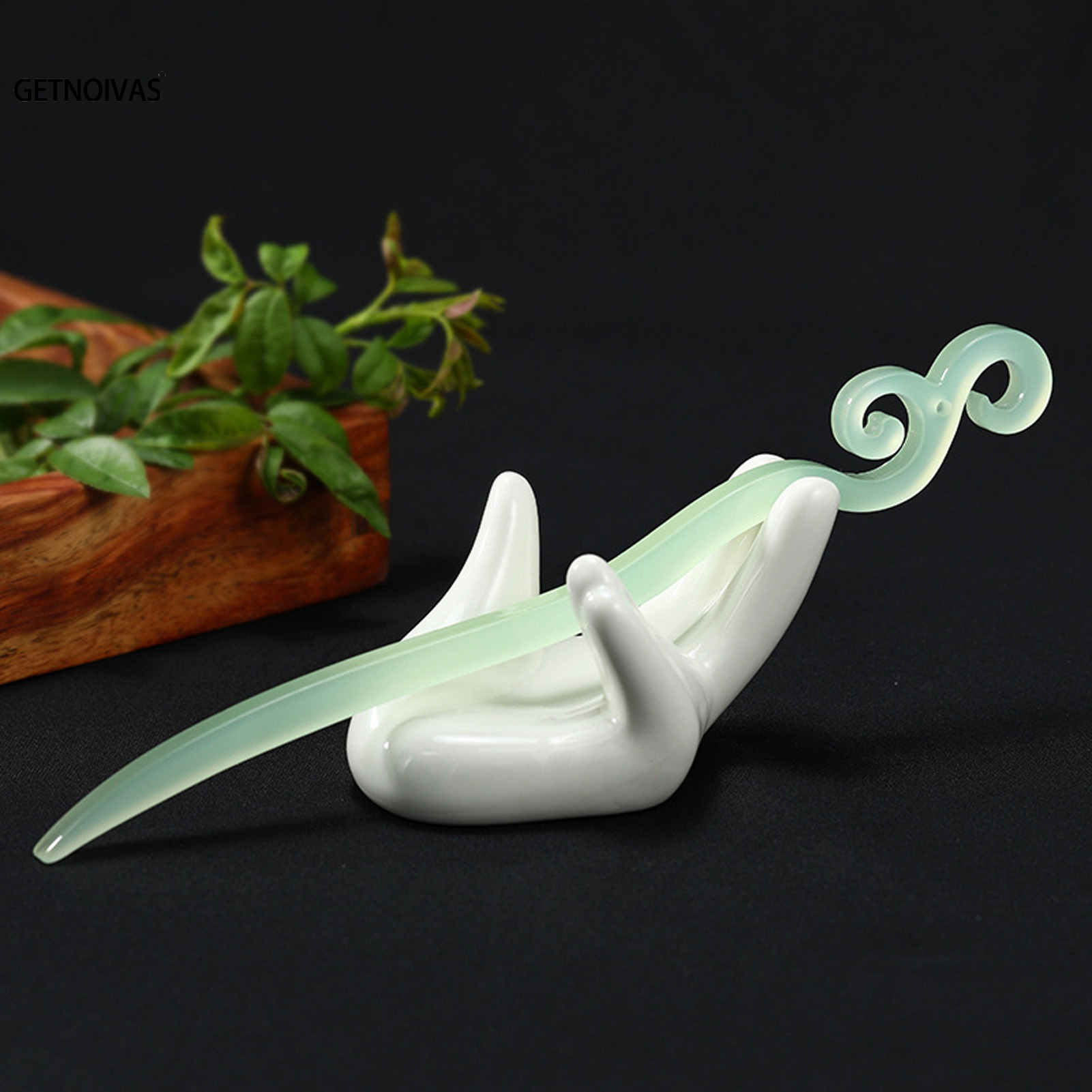 Vintage French Hair Stick Acet - Women Accessories Holder ulasan dan harga