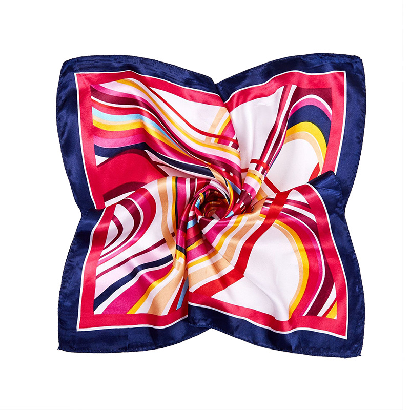 50*50cm Square Silk Scarves Sc - Women Accessories Business ulasan dan harga