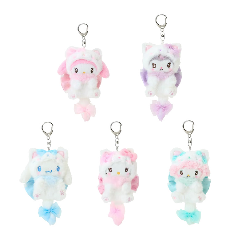 Hello Kitty Cream Cat Bowknot  - Women'S Key Accessories ulasan dan harga