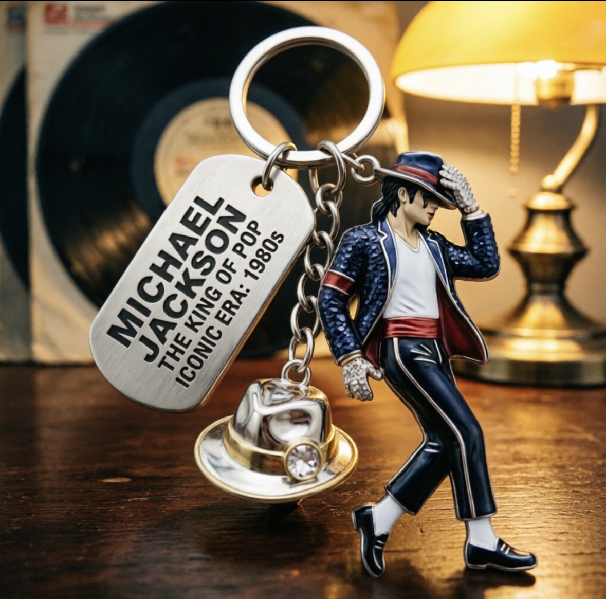 Michael Jackson Keychain, Clas - Women'S Key Accessories ulasan dan harga