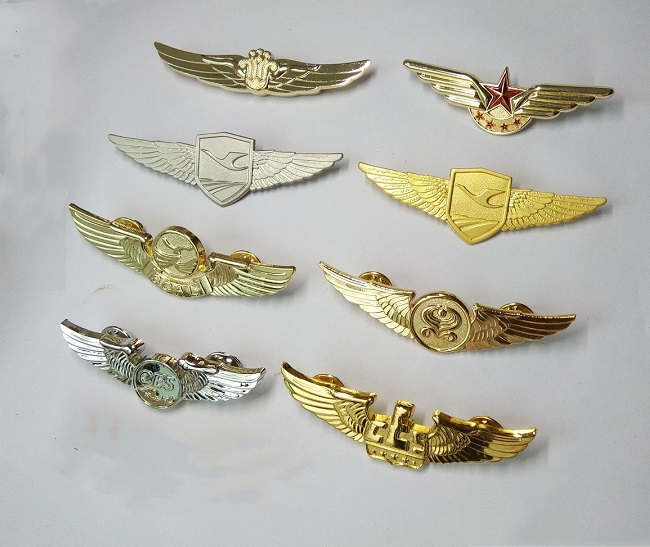 Captain Uniform Metal Cap Badg - Women Accessories Business ulasan dan harga