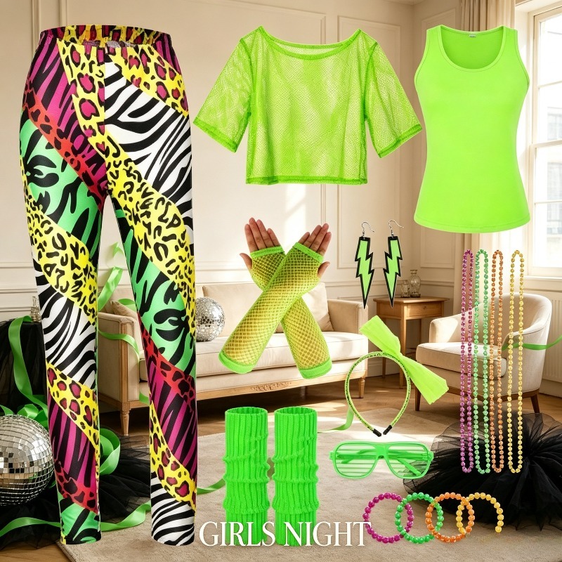Girls Over 14 Years Old Disco  - Women'S Accessories In The 80S ulasan dan harga