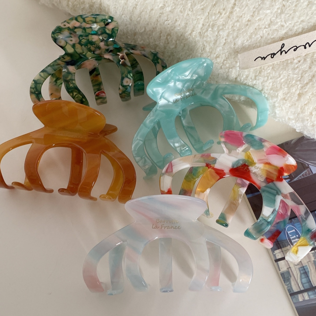 10CM Korean Acetate Dragon Bon - Women'S Korean Accessories ulasan dan harga