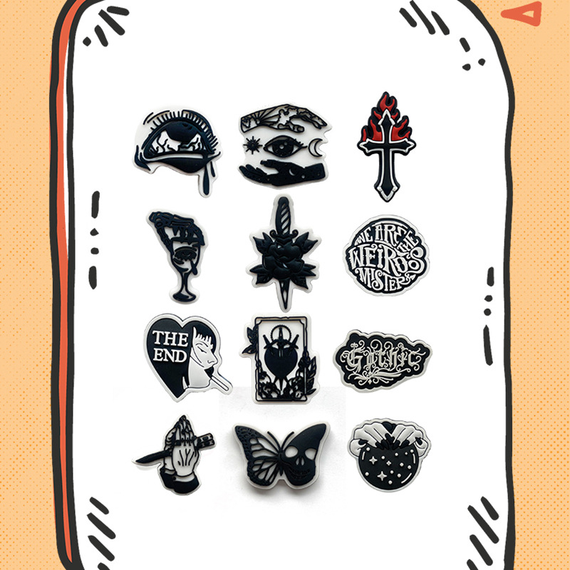 23Pcs Horror Halloween Shoe Ch - Women'S Accessories For Crocs ulasan dan harga