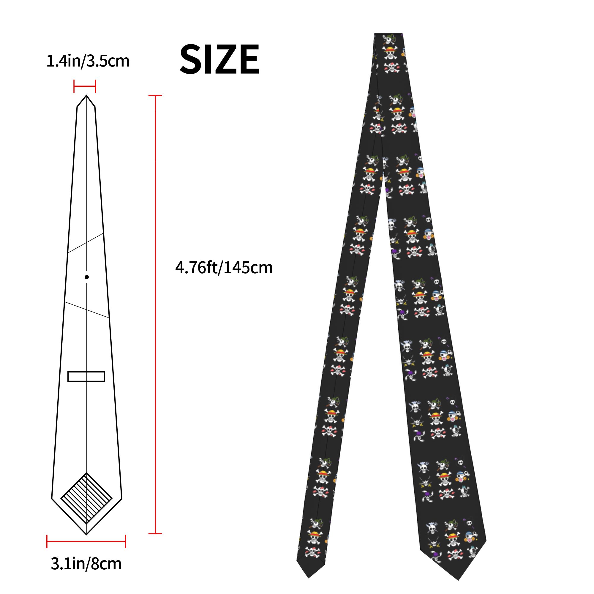Necktie One Pirate Flag Logo P - Women Accessories Business ulasan dan harga