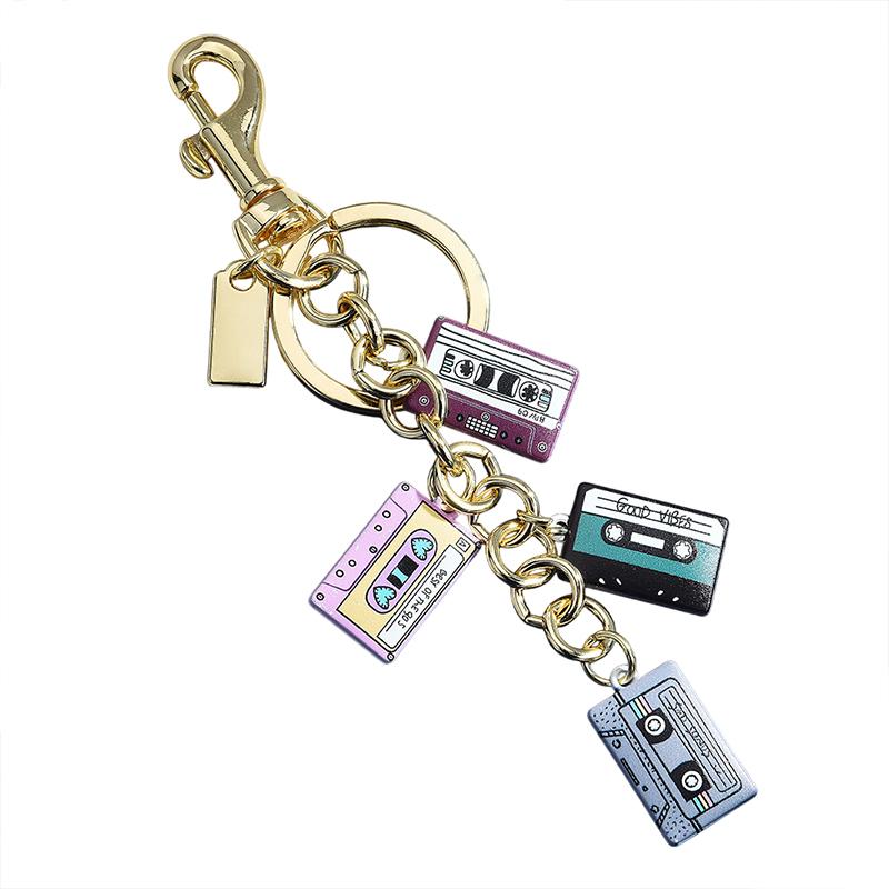 Vintage Cassette Tape Keychain - Women'S Accessories In The 80S ulasan dan harga