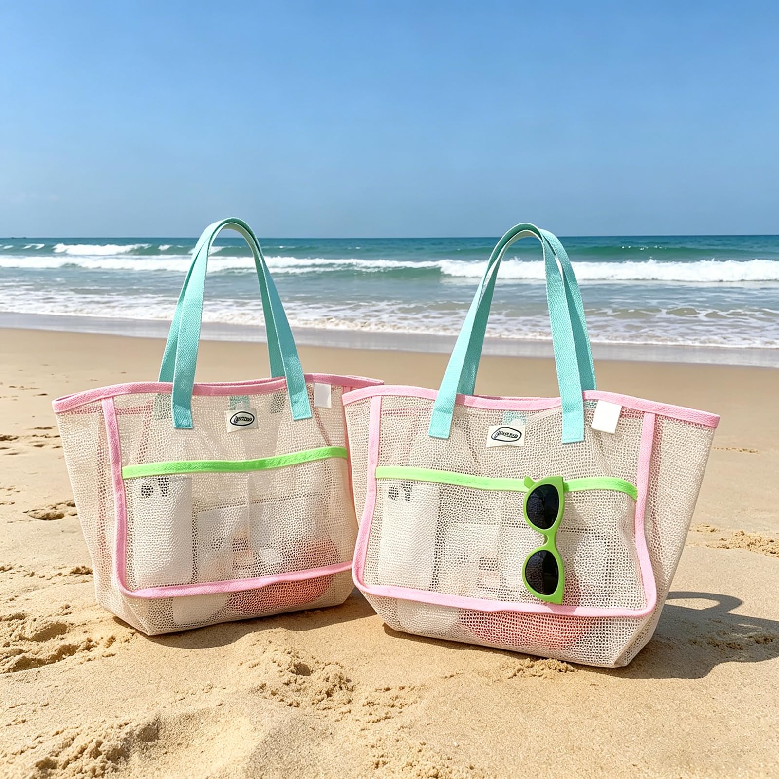 Beach Bags for Women Colorful  - Women Accessories Shop ulasan dan harga