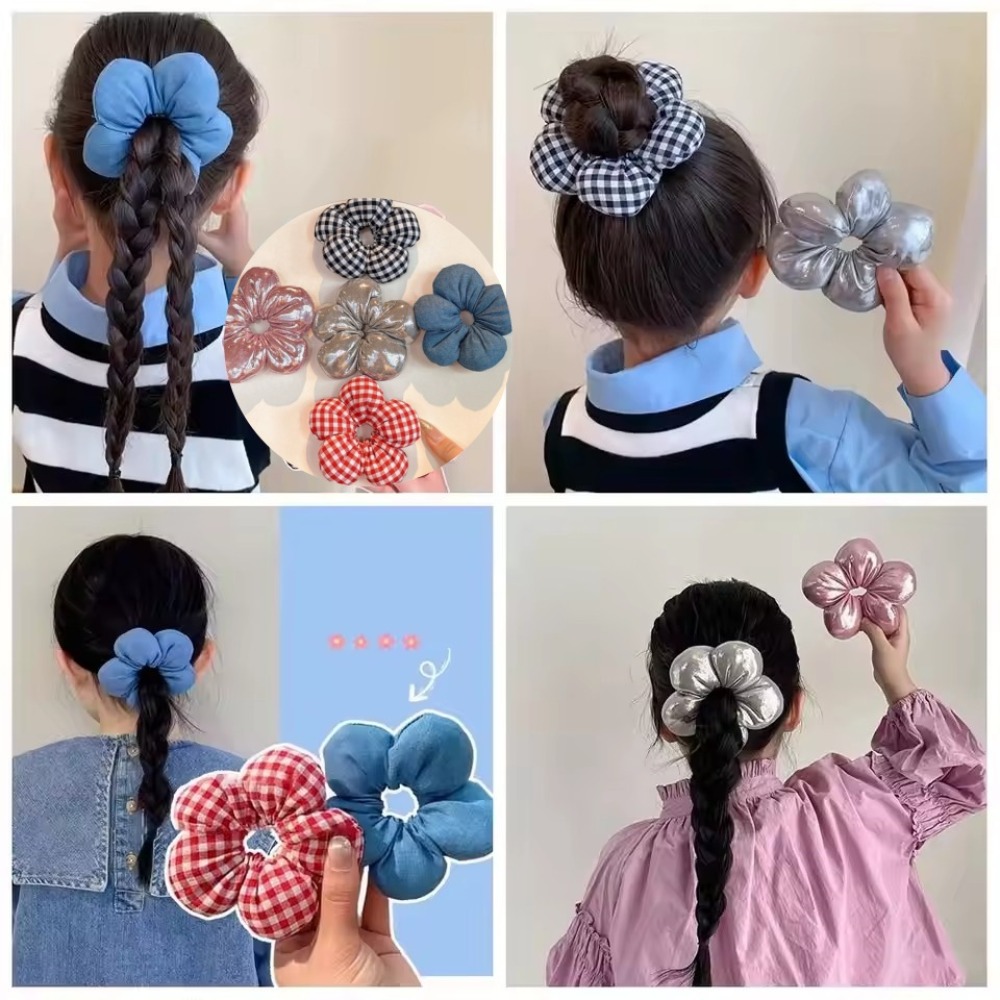 Korean Cute Flower Hair Ropes  - Women'S Anime Accessories ulasan dan harga
