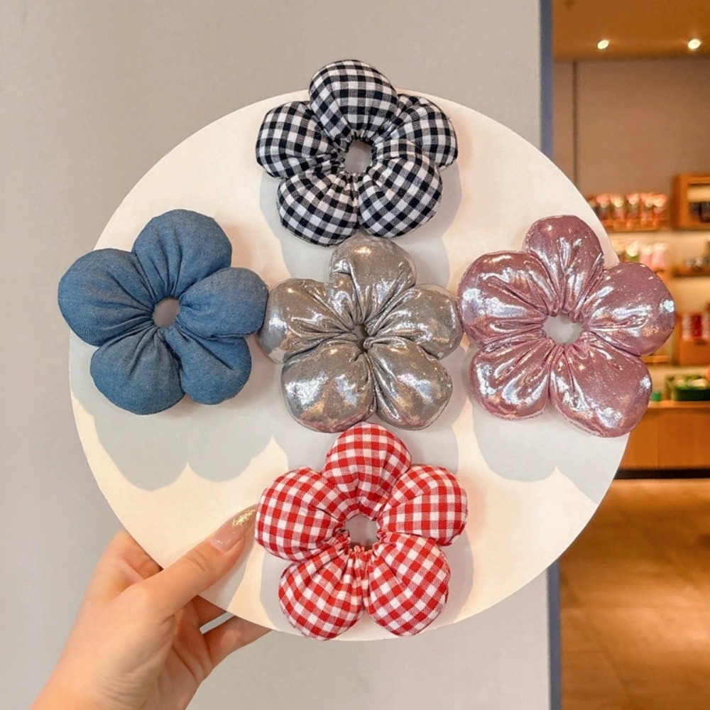 Korean Cute Flower Hair Ropes  - Women'S Anime Accessories ulasan dan harga