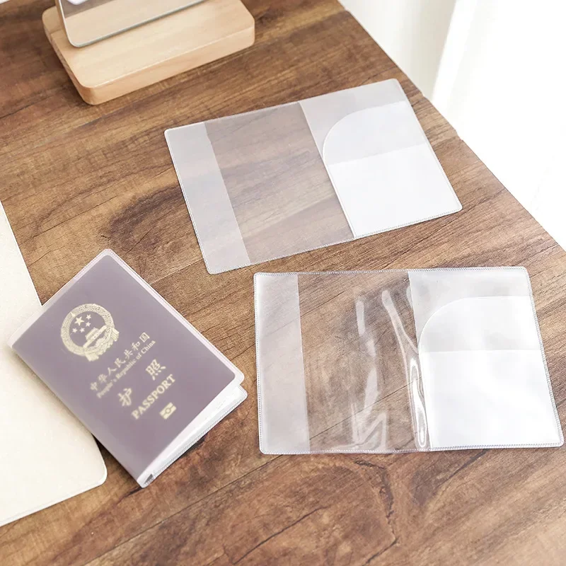 Transparent Passport Cover PVC - Women Accessories Business ulasan dan harga