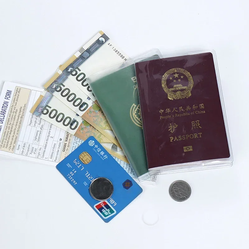 Transparent Passport Cover PVC - Women Accessories Business ulasan dan harga