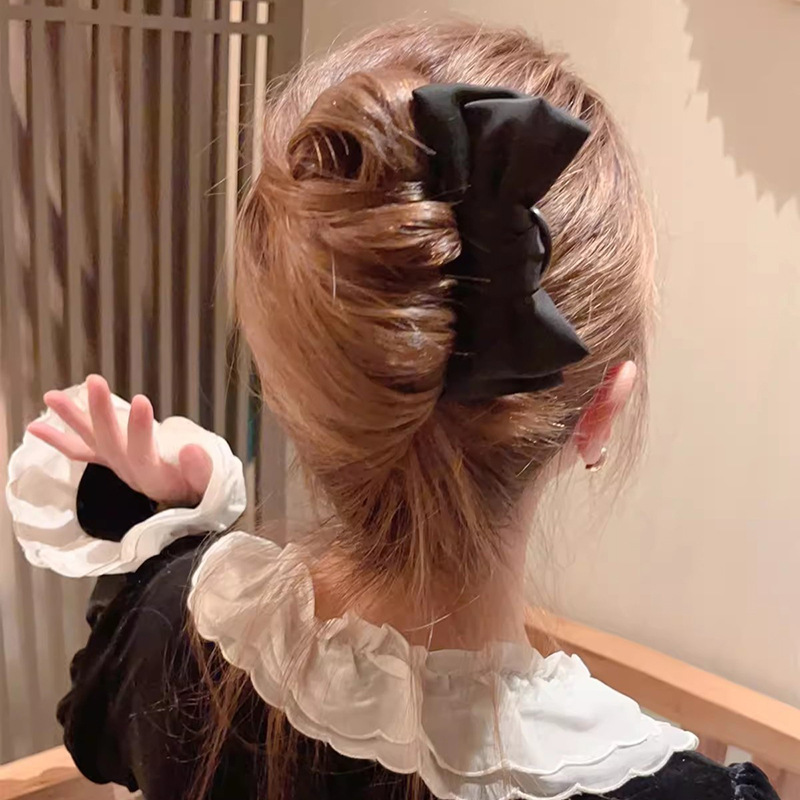 Chic Korean-Style Bow U-Shaped - Women'S Korean Accessories ulasan dan harga