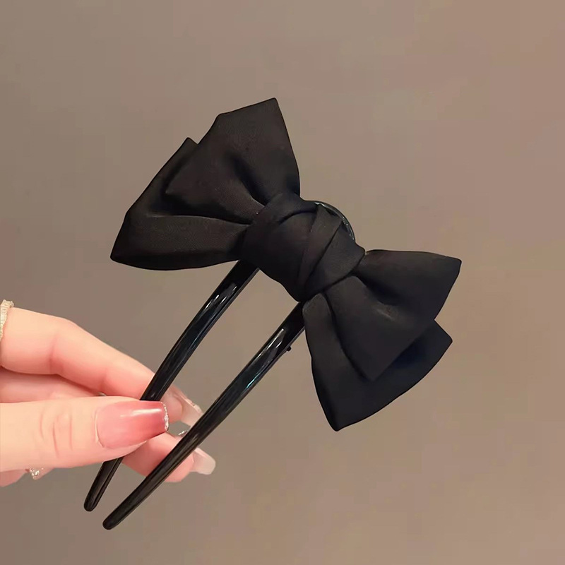 Chic Korean-Style Bow U-Shaped - Women'S Korean Accessories ulasan dan harga