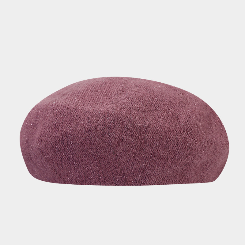 Hat Women Winter Beret Angora  - Women'S Accessories Go Outdoors ulasan dan harga