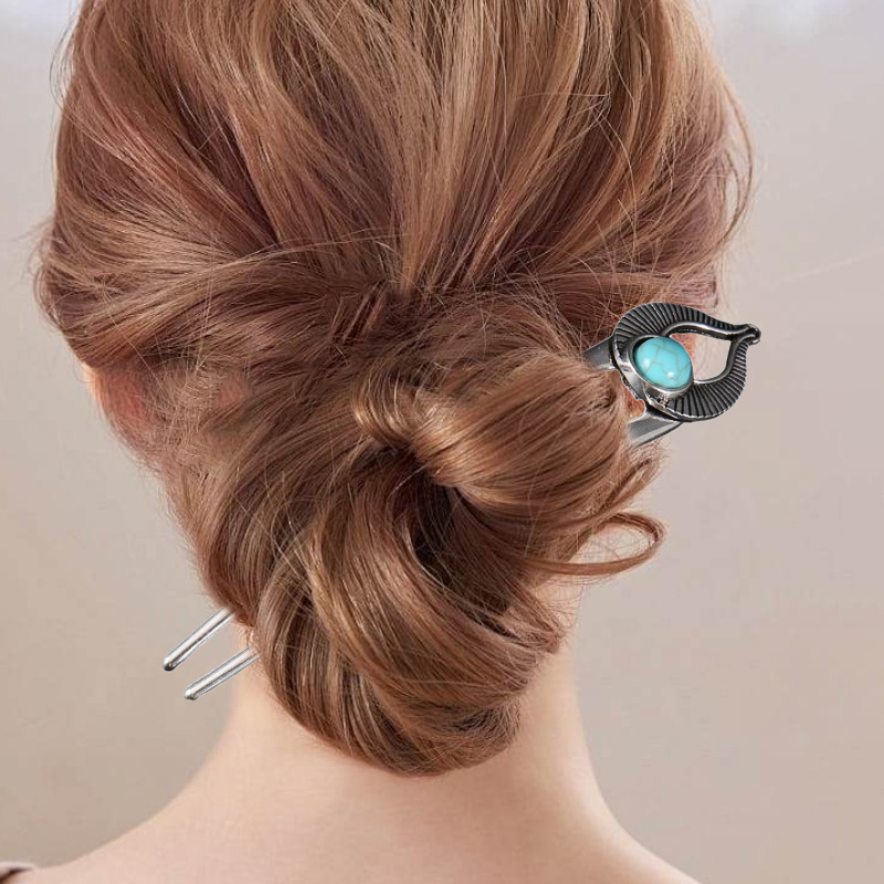 Egypt Turquoise U Shape Hair F - Women Accessories Shop ulasan dan harga