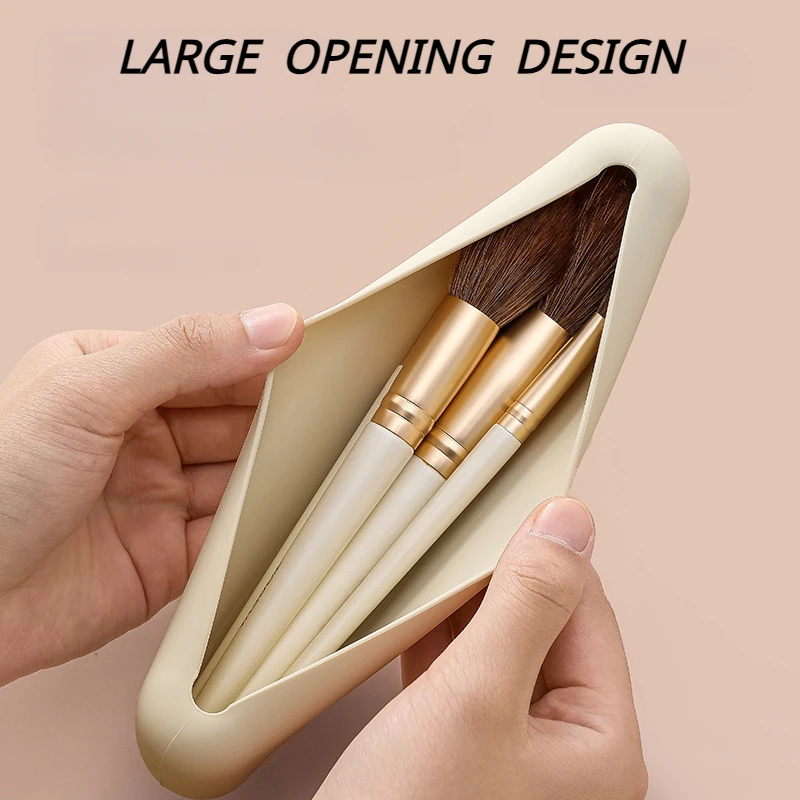 Travel Makeup Brush Holder Sil - Women Accessories Holder ulasan dan harga