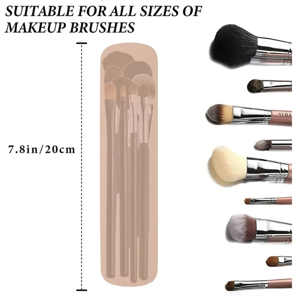 Travel Makeup Brush Holder Sil - Women Accessories Holder ulasan dan harga