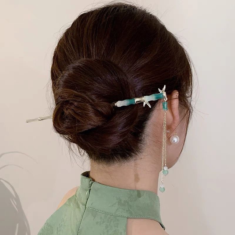 1pc Elegant Chinese Style Gree - Women Accessories Shop ulasan dan harga