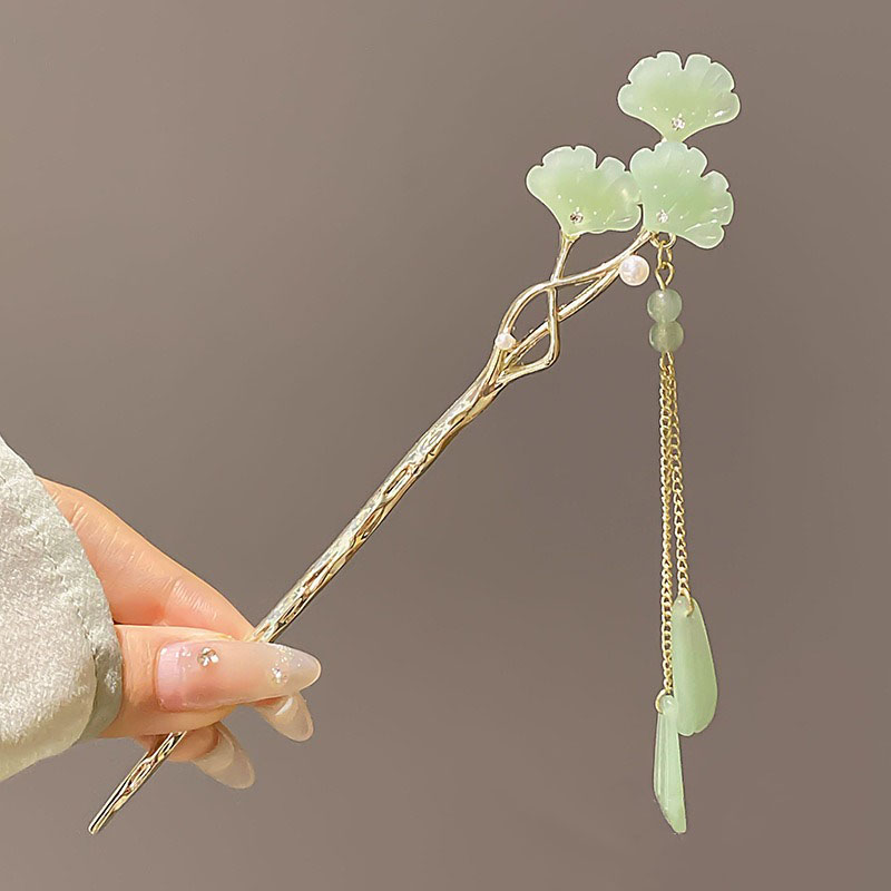 1pc Elegant Chinese Style Gree - Women Accessories Shop ulasan dan harga