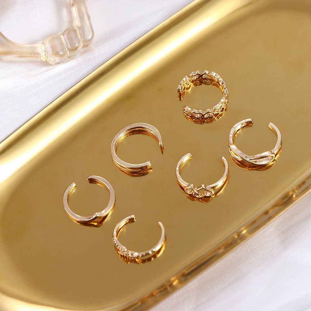 Heart Shape White Copper Open  - Women'S Korean Accessories ulasan dan harga