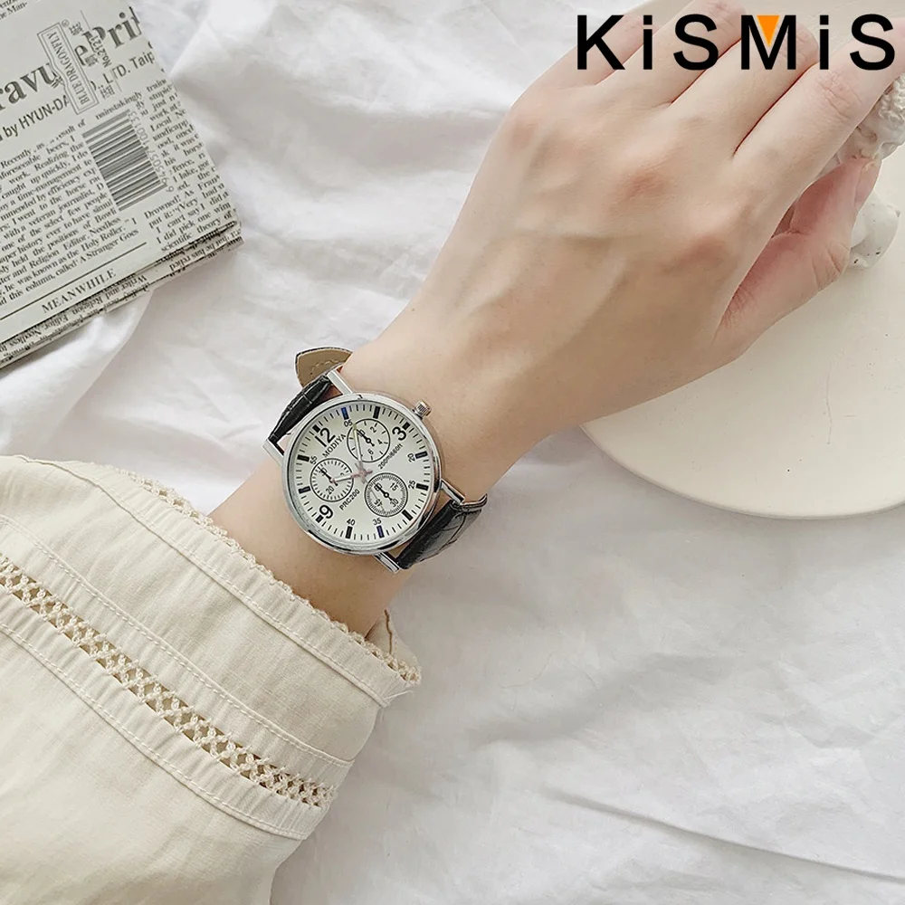 Fashion Quartz Watch Women Lea - Women Accessories Business ulasan dan harga