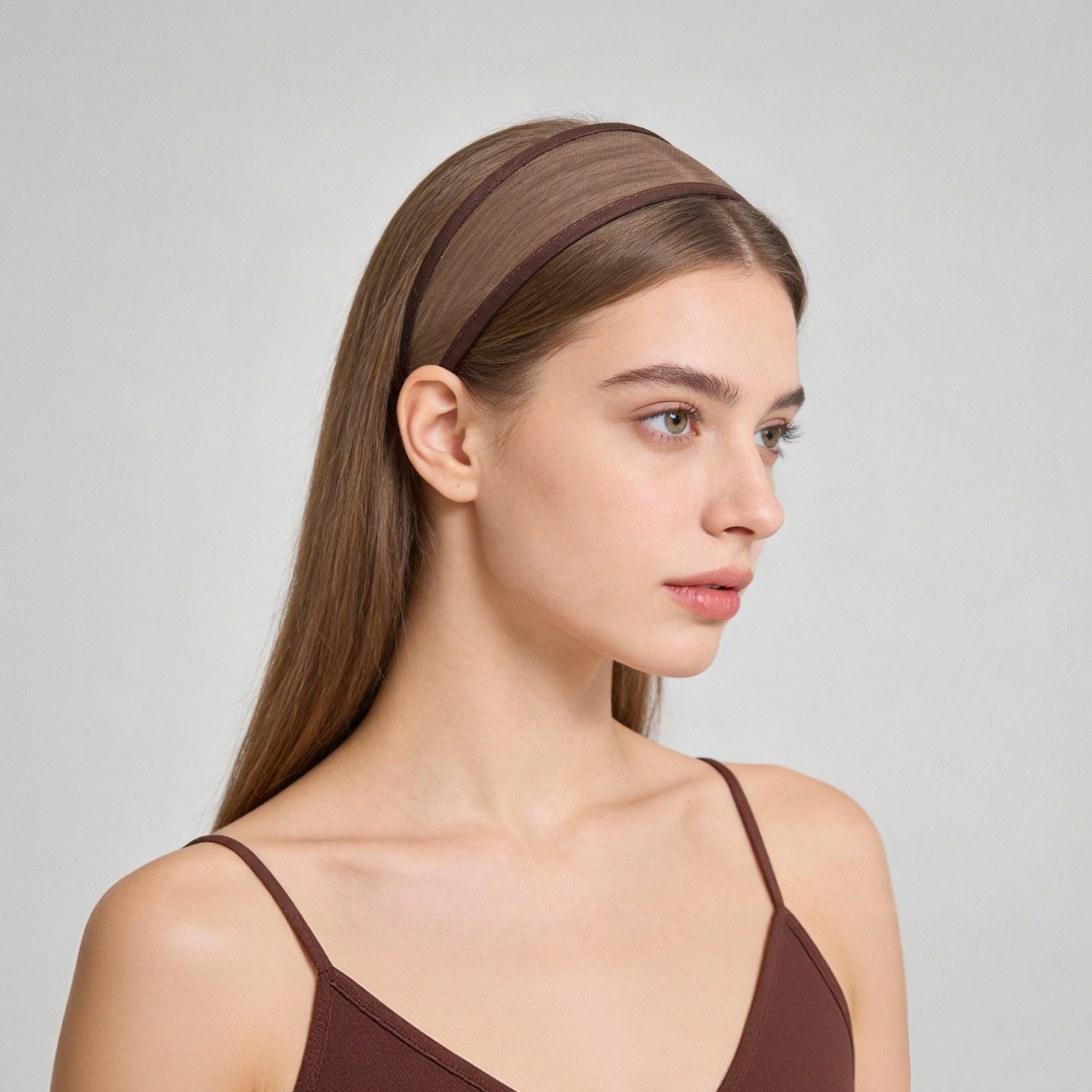 Breathable Head Band Hollow Wi - Women Accessories Business ulasan dan harga